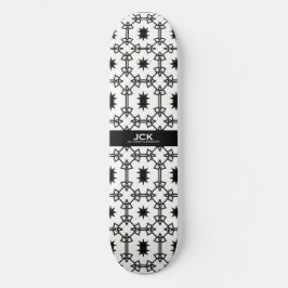 Band eins Kaleidoskop Kunst dreizehn Skateboard