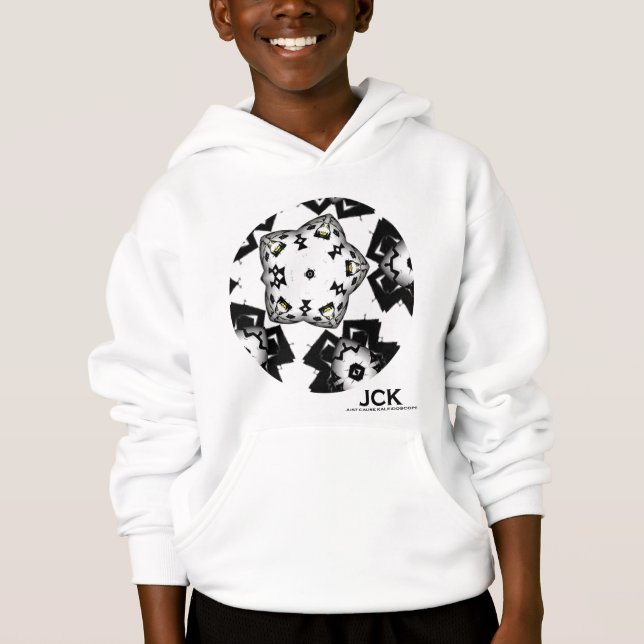 Band eins Kaleidoskop Kunst sieben Hoodie (Vorderseite)