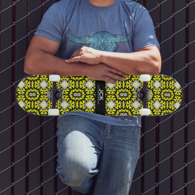 Band eins Kaleidoskop Kunst siebzehn Skateboard (Außenbereich 3)