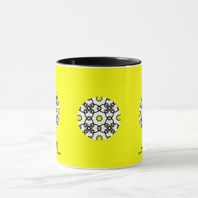 Band eins Kaleidoskop Kunst siebzehn Tasse (Zentrum)