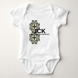 Band eins Kaleidoskop Kunst vierzehn Baby Strampler