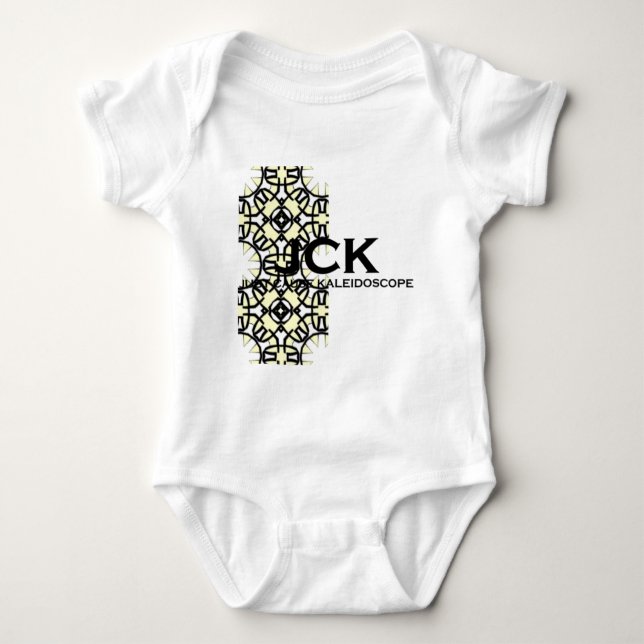 Band eins Kaleidoskop Kunst vierzehn Baby Strampler (Vorderseite)