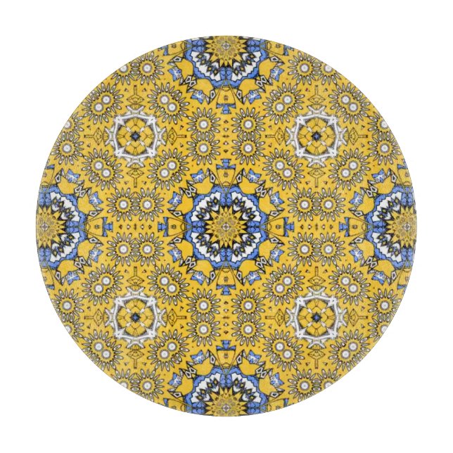 Band elf Kaleidoskop Art elf Schneidebrett (Vorderseite)