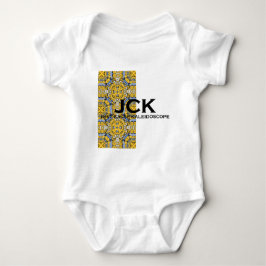 Band elf Kaleidoskop Art sechs Baby Strampler