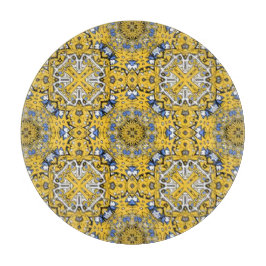 Band elf Kaleidoskop Art sechs Schneidebrett