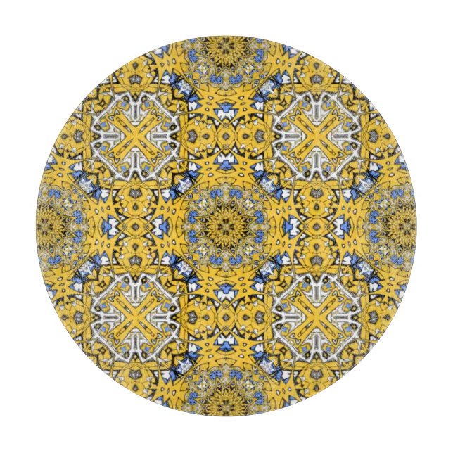 Band elf Kaleidoskop Art sechs Schneidebrett (Vorderseite)
