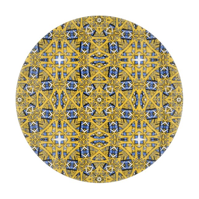 Band elf Kaleidoskop Art sechzehn Schneidebrett (Vorderseite)