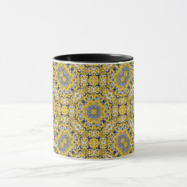 Band elf Kaleidoskop Art sechzehn Tasse