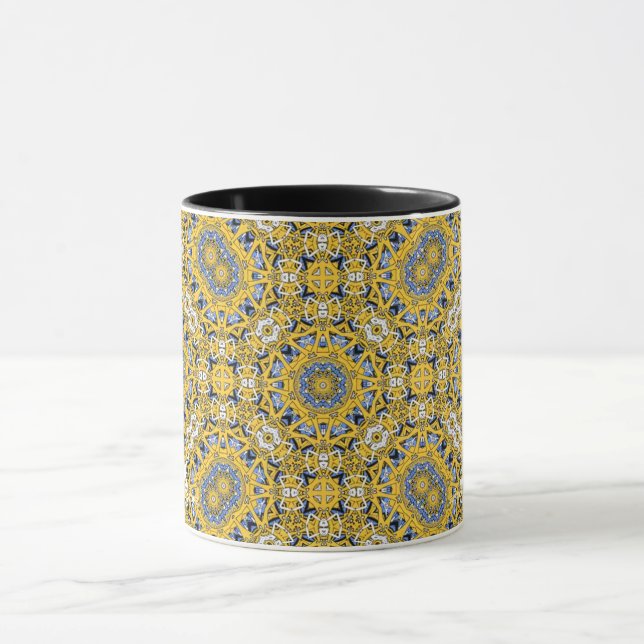 Band elf Kaleidoskop Art sechzehn Tasse (Zentrum)