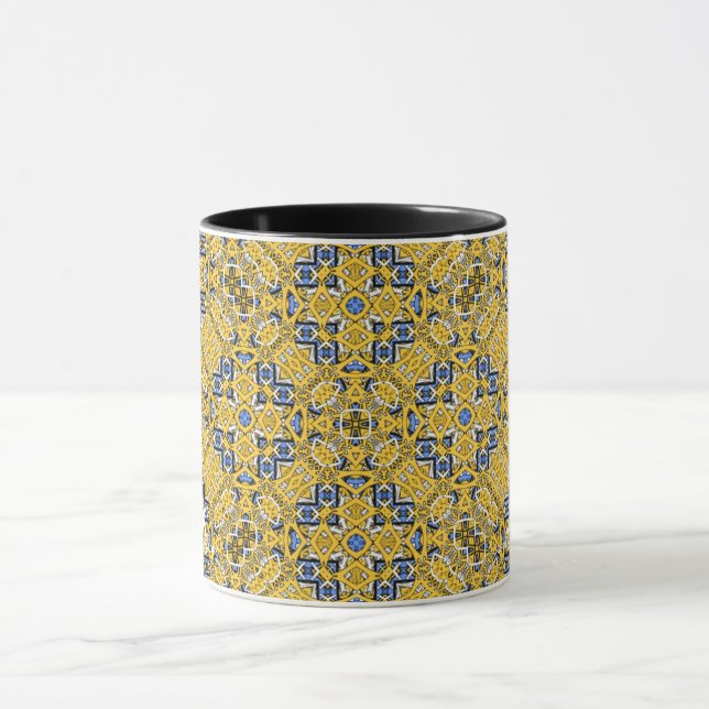 Band elf Kaleidoskop Art Tasse (Zentrum)