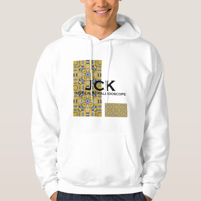 Band elf Kaleidoskop Art vier Hoodie (Vorderseite)