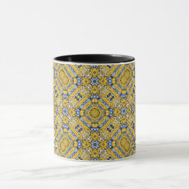 Band elf Kaleidoskop Art vier Tasse