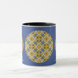 Band elf Kaleidoskop-Kunst siebzehn Tasse