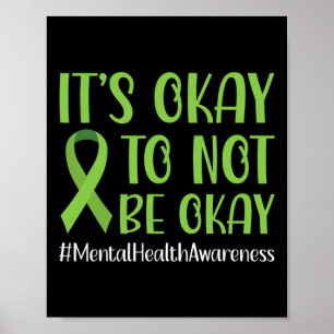 Band Es ist okay, nicht okay zu sein Mental Health Poster