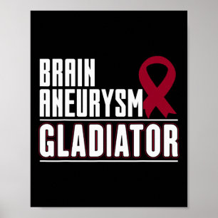 Band - Gehirnaneurysma-Bewusstsein Poster