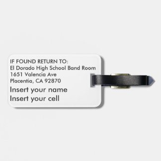 Band-Hawaii-Reise-Gepäckanhänger EL Dorado Gepäckanhänger