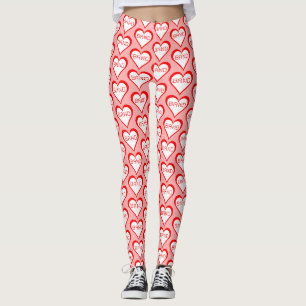 Band Hearts Leggings
