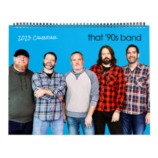 Band-Kalender 2023 der 90er Kalender