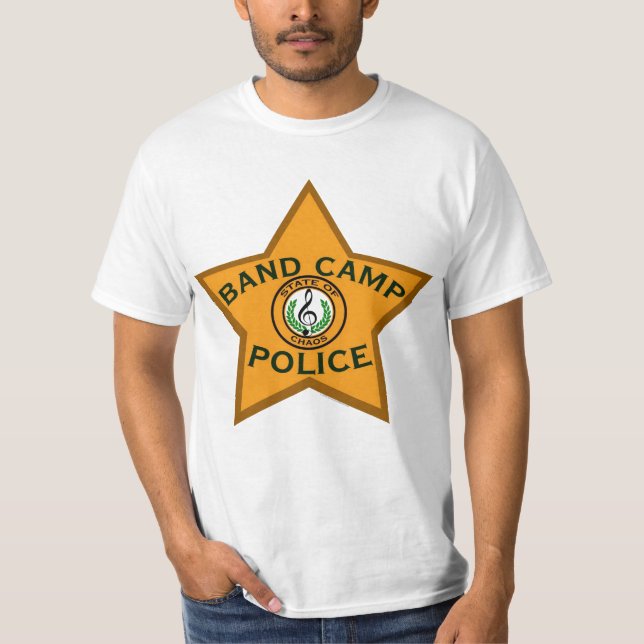 Band-Lager-Polizei T-Shirt (Vorderseite)