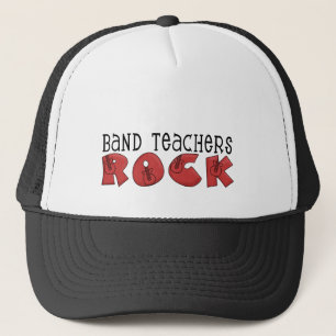Band-Lehrer-Rock-T-Shirts und Geschenke Truckerkappe