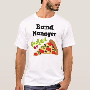 Band-Manager-(lustiges) Pizza-T-Shirt T-Shirt
