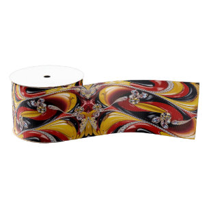 Band mit belgischen Farben Ripsband