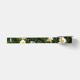 Band mit wildem Blumenbild Satinband