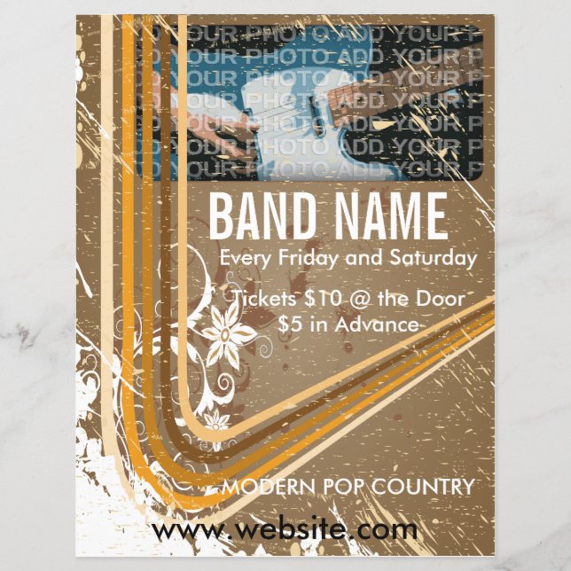 Band Name Music Flyer 3 (Vorne)