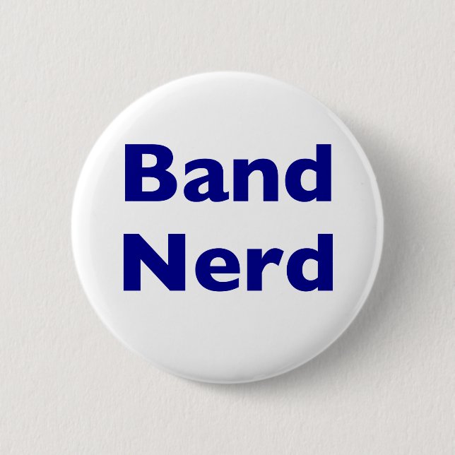 Band-Nerd Button (Vorderseite)