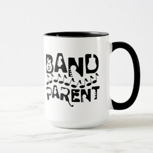 Band Parent Musiknoten Tasse