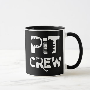 Band Pit Crew Musikalischer Text Tasse