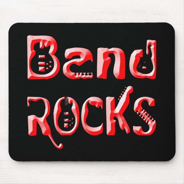 Band Rocks Mousepad (Vorne)