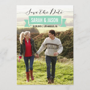 BAND-SAVE THE DATE FOTO-KARTEN - MINZE SAVE THE DATE