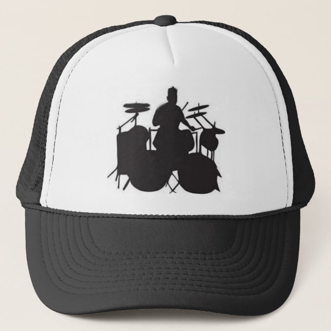 Band silioutte truckerkappe (Vorderseite)