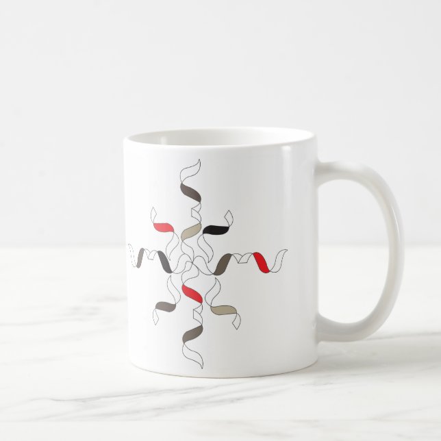 Band-Tassen-Reich Ruhl Kaffeetasse (Rechts)