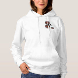 Band vier Kaleidoskop Art Acht Hoodie