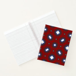 Band vier Kaleidoskop Art Acht Notizbuch