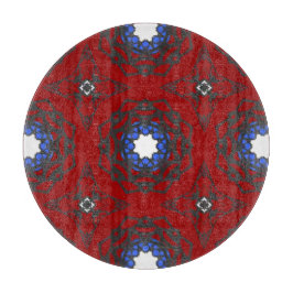 Band vier Kaleidoskop Art Acht Schneidebrett