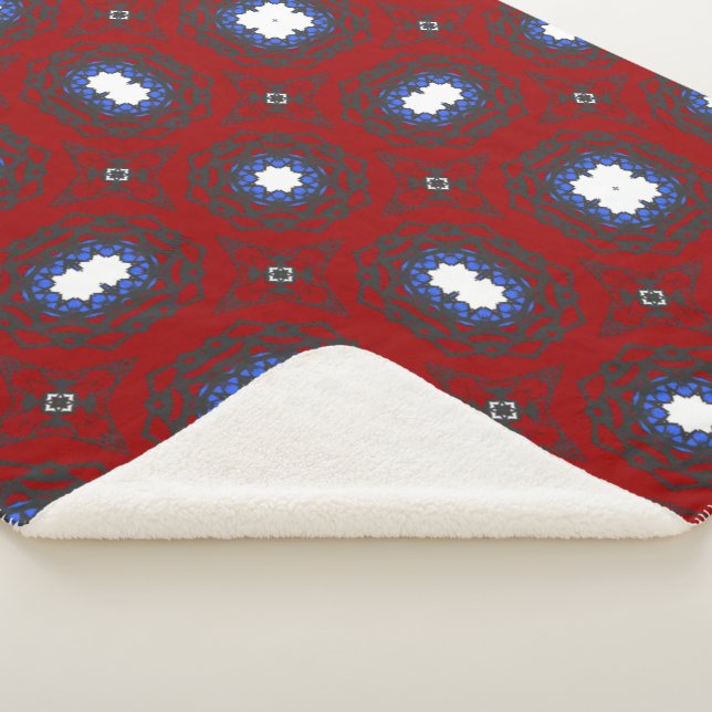 Band vier Kaleidoskop Art Acht Sherpadecke (3/4)