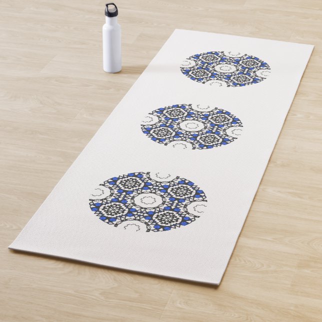 Band vier Kaleidoskop Art Acht Yogamatte (Beispiel)