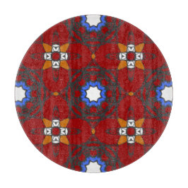 Band vier Kaleidoskop Art neun Schneidebrett