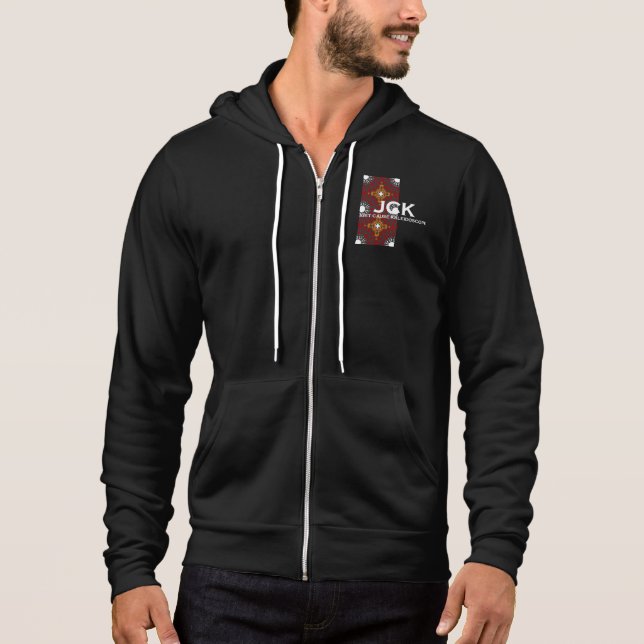Band vier Kaleidoskop Art One Hoodie (Vorderseite)