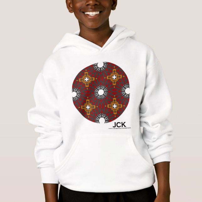 Band vier Kaleidoskop Art One Hoodie (Vorderseite)