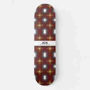 Band vier Kaleidoskop Art One Skateboard