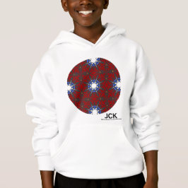 Band vier Kaleidoskop Art Sieben Hoodie