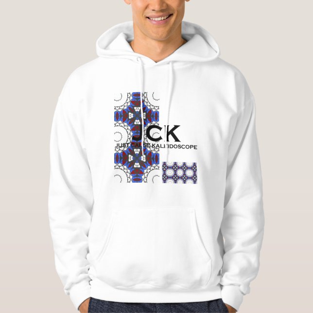 Band vier Kaleidoskop Art Sieben Hoodie (Vorderseite)