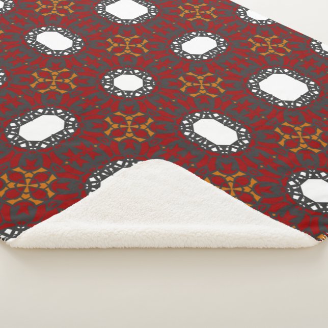 Band vier Kaleidoskop Art zwei Sherpadecke (3/4)