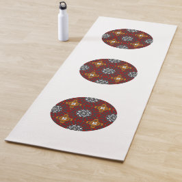 Band vier Kaleidoskop Art zwei Yogamatte