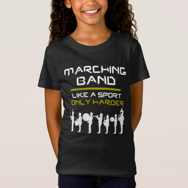 Band wie ein Sport nur härtere Musiker T-Shirt (Vorderseite)