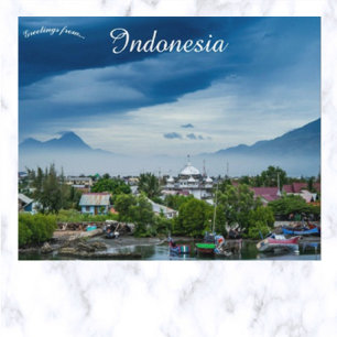 Banda Aceh Indonesien Postkarte